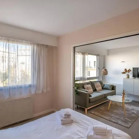 アパート Joffre 2-4 - Bright Central 1 Bedroom Near Massena ニース