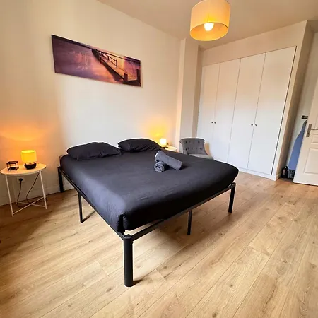Hype-center Balcony 3br Ac Near Tram For6 Guests Nice