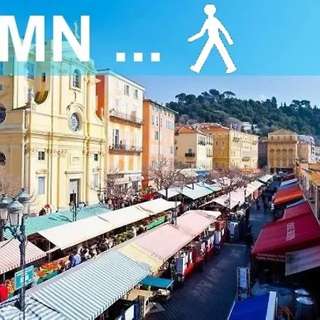 Le Rossetti 2 - F2 Lumineux, Ascenseur, Climatisation, Coeur Vieux-nice Appartement Nice