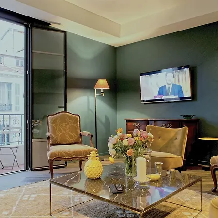 Appartement élégant Avec Terrasse - Promenade Des Arts Nice