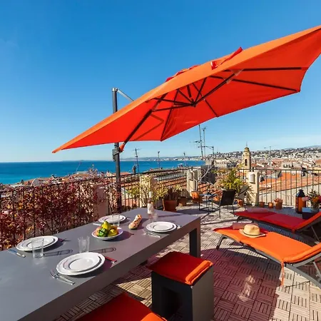 Le Chateau - The Beautiful Sight In Old Town, Private Terrace * Nice