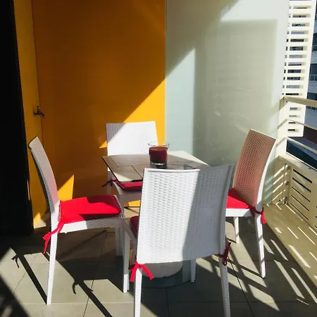Apartment A Terrasse Ensoleillee & Parking A La Gare Du Sud Nice