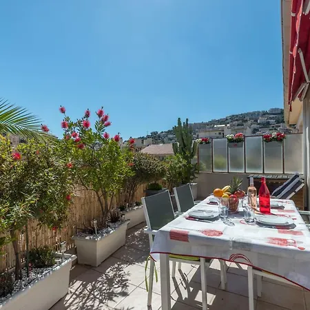 Apartment Le Mantega - F2 Moderne,centre Ville, 2 Grandes Terrasses,climatisation, Ascenseur *
