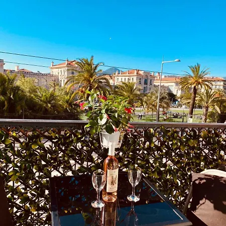Le Jean Jaures - Refait A Neuf, Lumineux, Long Balcon, Jolie Vue, Wifi, Coeur Vieux-nice * Nice