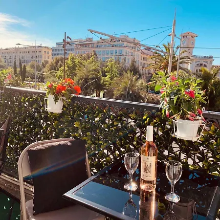 Le Jean Jaures - Refait A Neuf, Lumineux, Long Balcon, Jolie Vue, Wifi, Coeur Vieux-nice