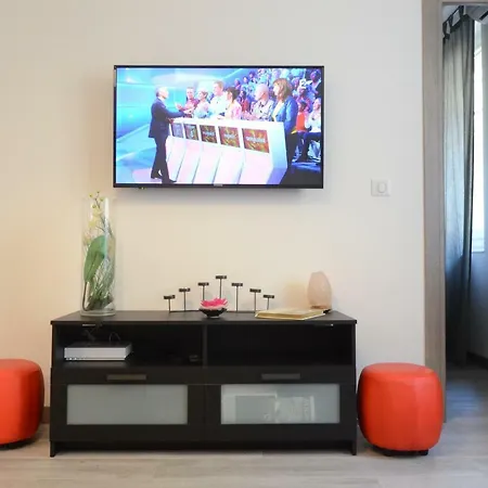 Carre D'or Very Appart Near The Beach 2 A 6 Personnes Nice