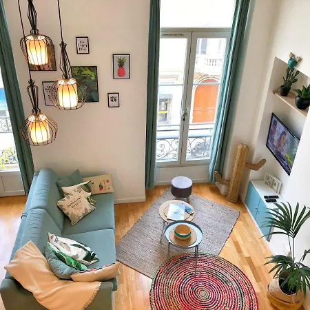 Homelivia, Frida, Mezzanine, Deco Raffinee Et Balcon Apartment *
