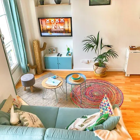Homelivia, Frida, Mezzanine, Deco Raffinee Et Balcon *