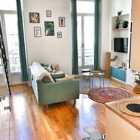 Homelivia, Frida, Mezzanine, Deco Raffinee Et Balcon Apartment *