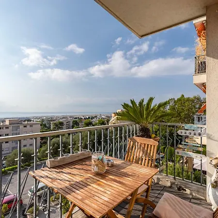 Vue Mer Domaine Des Fleurs Appartement Nice