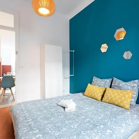 公寓 Cosy And Trendy 3 Bedrooms Train Tramway 尼斯
