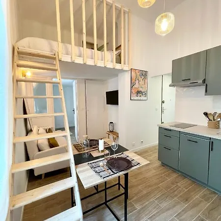 Appartement Cosy Cocoon - 2 To 4 Travelers. Nice