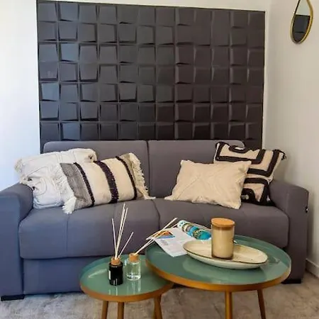 Elegant T2 Renove 4 Pers, Centre Nice, Climatise Lejlighed