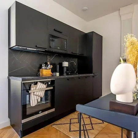 Elegant T2 Renove 4 Pers, Centre Nice, Climatise Lejlighed
