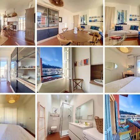 公寓 Nestor&jeeves - Reve Bleu - View Port - Balcony