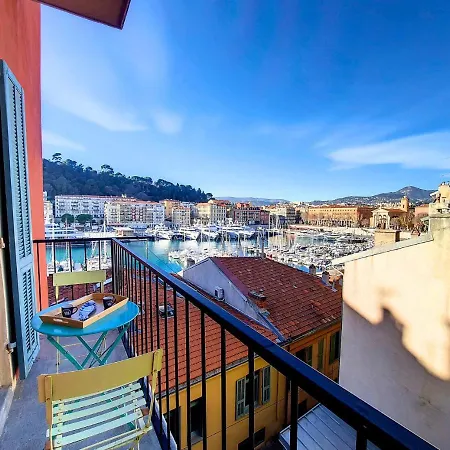 Nestor&jeeves - Reve Bleu - View Port - Balcony Nice