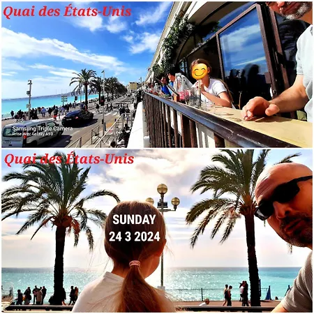 Lejlighed Bonaparte, Bienvenue Dans Le Quartier Du Port, Le Quartier De Avec Son Ambiance Estivale Qui Respire Les Vacances, Rafraichissement Garantie Pour Arrivee Toute En Douceur Nice