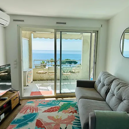 Cote D'azur Charm, With Panoramic Seaview In Lejlighed
