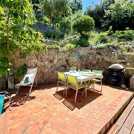 Appartement Jardin Avec Jacuzzi, Vue Et Montagne, Clim & Parking Nice