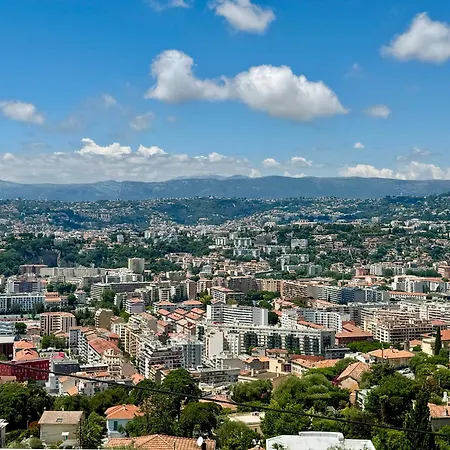 Jardin Avec Jacuzzi, Vue Et Montagne, Clim & Parking Nice