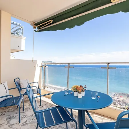Apartment Panoramic Sea View - 1 Bdr Promenade Des
