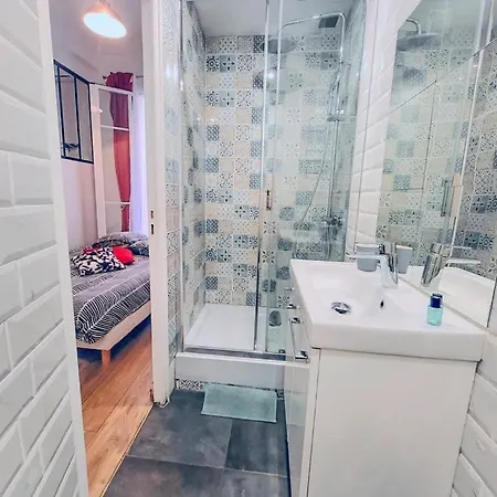 公寓 T1 Centre - Ideal Couple & Amis - Confort - Wifi - Calme - Climatisation - Coin Terrasse 尼斯