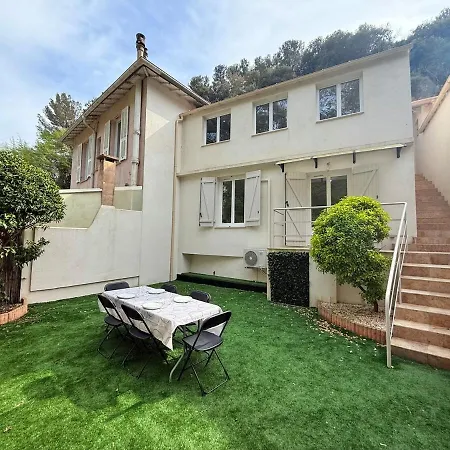 Modern House Fabron, Garden, Air Conditioning * Nice