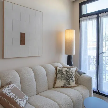 Appartement #52 Etoile ,central, Balcony, Ac-5 Min P Massena Nice