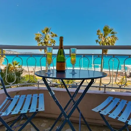 Sea Front - Panoramic View With Terrace - 85 M Nizza