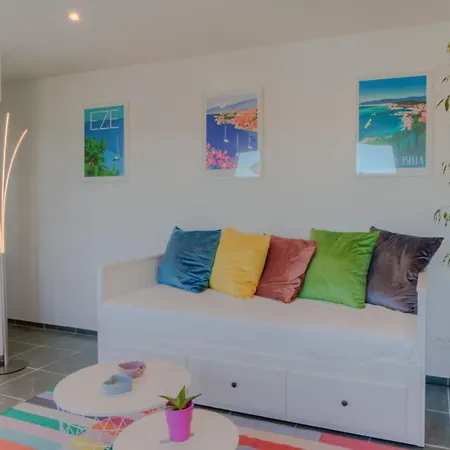 Terrasse, Vue Mer & Montagne, Parking Clim Apartment Nice