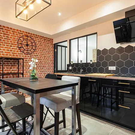 Le Loft Magnan - Ac- Pres - Wifi - Parking - Confort Et Moderne - Supermarches Et Tram Proches *