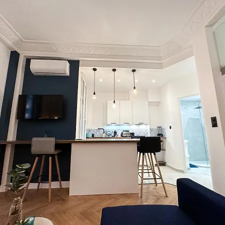 Clemenceau - Central, Calme, Cosy, Moderne Nice
