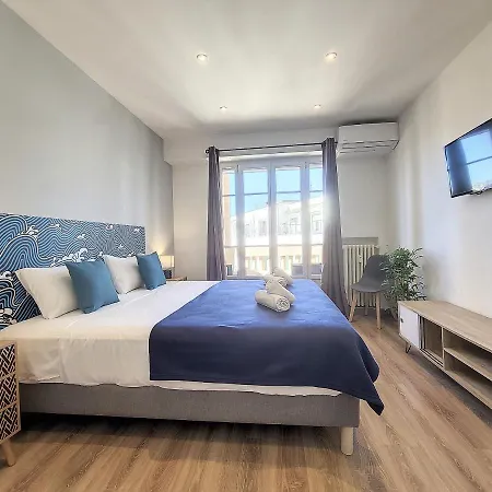 Nestor&jeeves - Palais Hispania - Floor Apartment Nizza