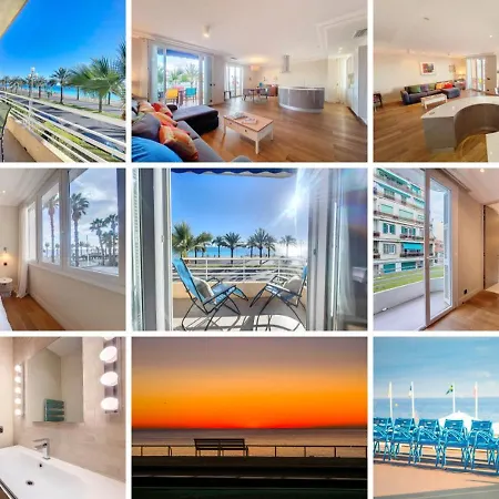 Nestor&jeeves - Belle Promenade - Sea View - Terrace Apartment