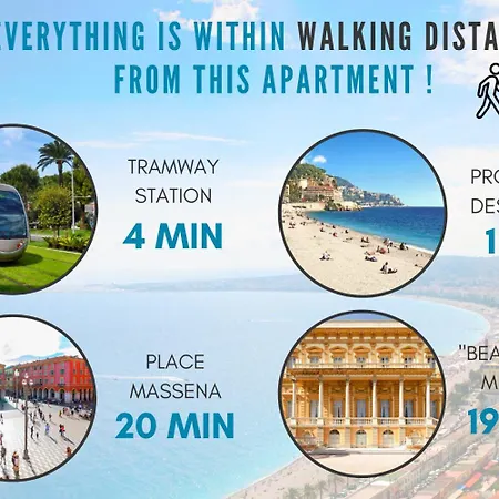 Apartment Nestor&jeeves - Belle Promenade - Sea View - Terrace