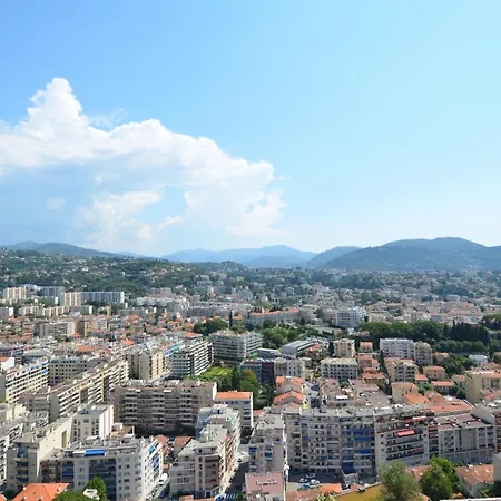 Appartement Vue Panoramique Avec Piscine Pour 6 Personnes à Quartier Pessicart