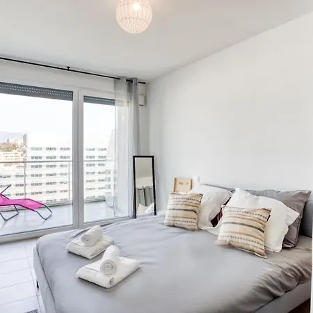 Apartment L17 Arenas 3 Balconies 5mins To The Sea Nice