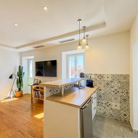 Cours Saleya - Wifi, Ac, 2pers, Apercu Mer Nice