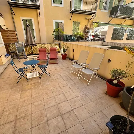 Grimaldi Ac 2 Terraces Wifi 5mins Sea Appartamento *