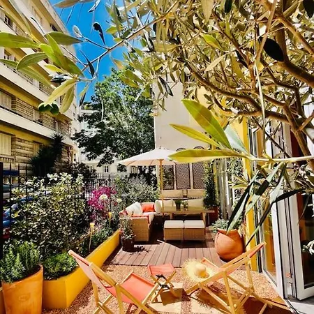 - Amazing Flat To 10 Min To Sea - Garden Apartment Nice
