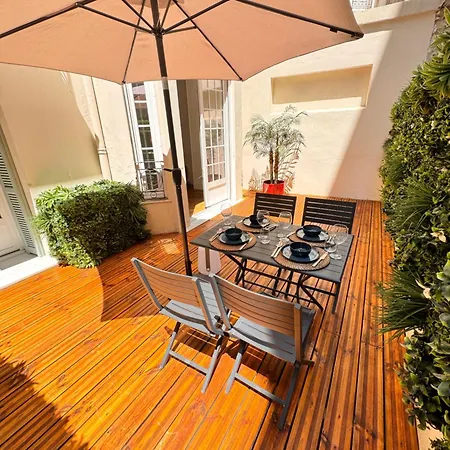 Apartment Elegant Central Flat With Private Terrace In Nice