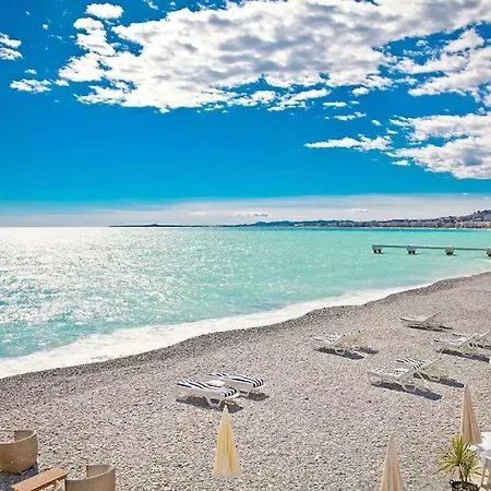 Apartment Patio D'azur- Coquet 2pers 2lits Proche Plages