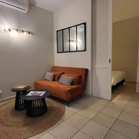 Apartment Patio D'azur- Coquet 2pers 2lits Proche Plages