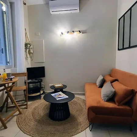 Patio D'azur- Coquet 2pers 2lits Proche Plages *
