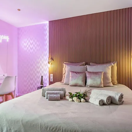 Appartamento Renting - Honey Moon Massena - Luxe - Jaccuzzi - Terrasse - King Bed - Ac *