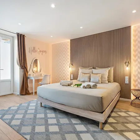 Renting - Honey Moon Massena - Luxe - Jaccuzzi - Terrasse - King Bed - Ac Appartamento Nizza