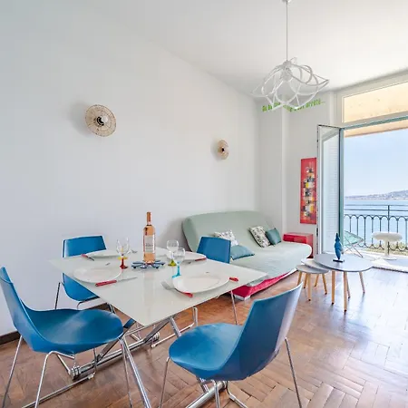 Apartment Panoramic Sea View - Promenade Des Nice