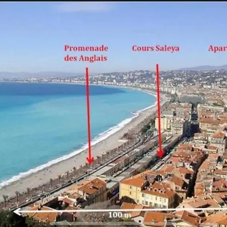 Au Coeur Du Vieux Nice, 3 Au Calme, Grand Apartment *