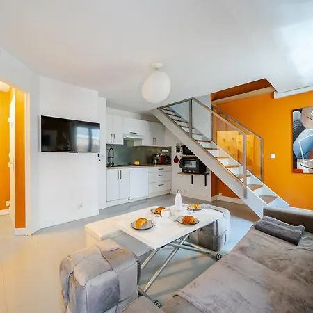 Apartment Duplex 4 Pers Port De Avec Parking Nice