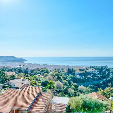 Panoramic Sea View Of The French Riviera, Parking Appartamento Nizza